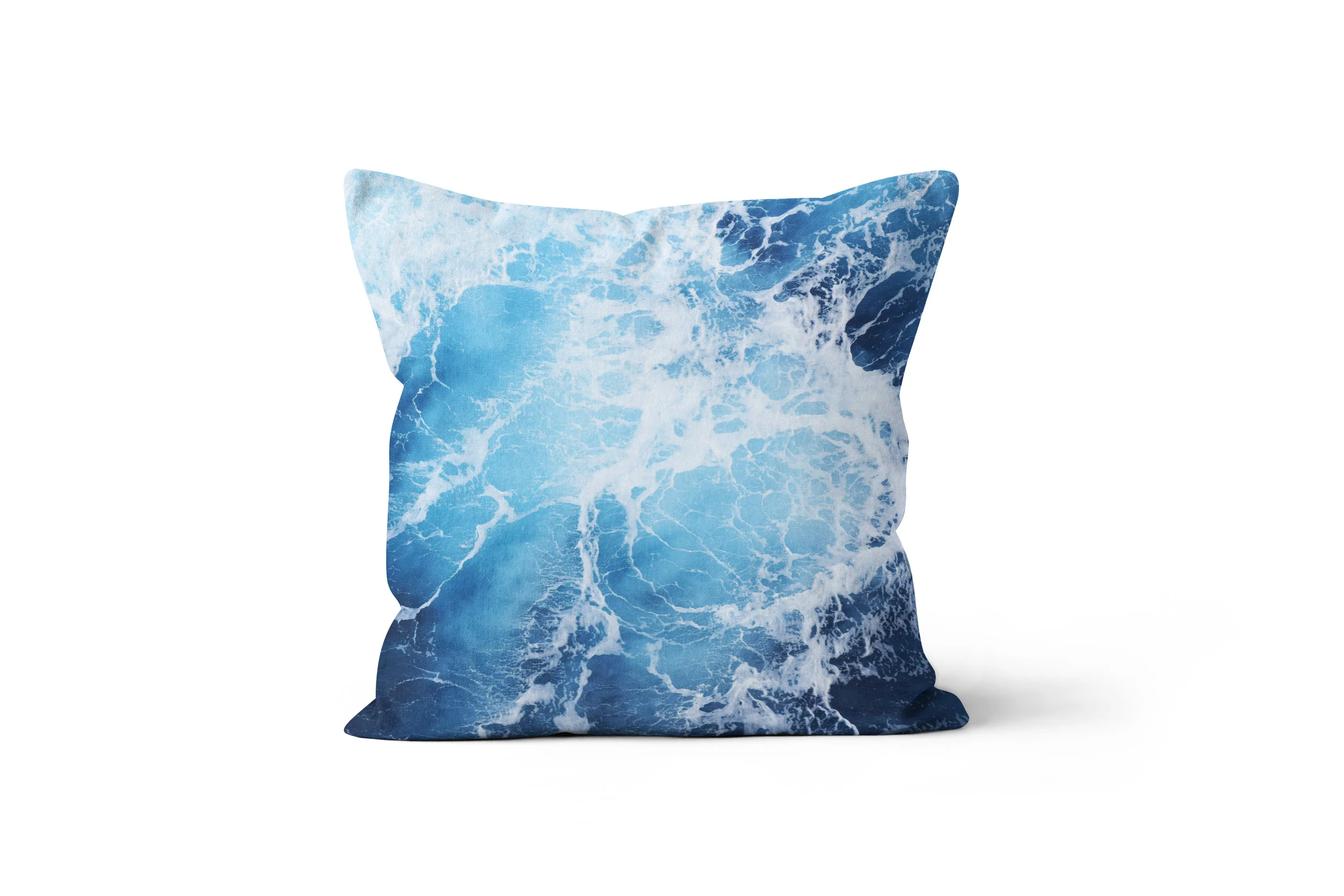 Ocean top throw pillows